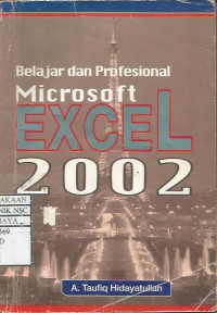 Belajar dan Profesional Microsoft Excel 2002