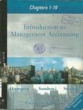 Introduction to Management Accounting