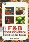 F & B Control untuk Hotel dan Restoran