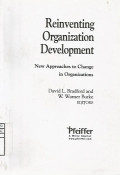 Reinventing Organization Development : New Approaches to Change in Organizations