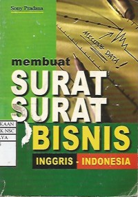 Membuat Surat-Surat Bisnis Inggris-Indonesia