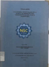 Laporan Tugas Akhir Sistem Buka Tutup Palang Pintu Kereta Api Berbasis pada Mikrokontroler AT89C51 (Hardware)