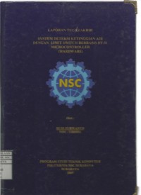 Laporan Tugas Akhir System Deteksi Keetinggian Air dengan Limit Switch Berbasis DT-51 Microcontroler (Hardware)