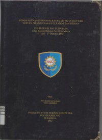 Laporan Tugas Akhir Pembangunan Infrastruktur Jaringan Dan Web Server Menggunakan Clearos Dan Debian