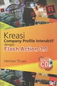 Kreasi Company Profile Interaktif dengan Flash Action 3.0