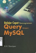 Belajar Cepat Pemrograman Query dengan MySQL