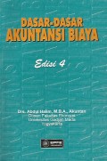 Dasar-dasar Akuntansi Biaya Edisi 4