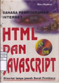 Bahasa Pemrograman Internet : HTML dan Javascript