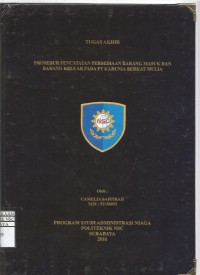 Laporan Tugas Akhir Prosedur Pencatatan Persediaan Barang Masuk Dan Barang Keluar Pada PT Karunia Berkat Mulia
