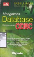 Buku Pintar Internet : Mengakses Database Menggunakan ODBC