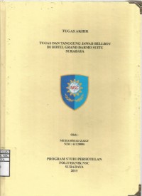 Laporan Tugas Akhir Tugas Dan TanggungG Jawab Bellboy Di Hotel Grand Darmo Suite Surabaya