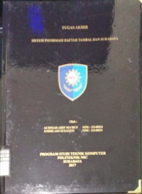 Laporan Tugas Akhir Sistem Informasi Daftar Tambal Ban Surabaya