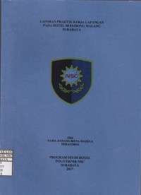 Laporan Praktik Kerja Lapangan Pada Hotel 88 Embong Malang Surabaya