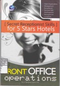 Front Office Operation Secret Skills for Five Stars Hotels