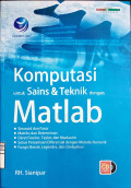 Komputasi untuk Sains dan teknik dengan Matlab