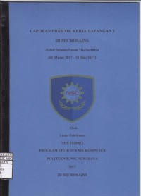 Laporan Praktik Kerja Lapangan ke-2 Microsains