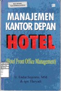 MANAJEMEN KANTOR DEPAN HOTEL