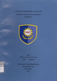 Laporan Praktik Kerja Lapangan Hotel Grand Inna Tunjungan Surabaya