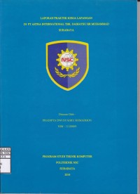 Laporan Praktik Kerja Lapangan PT ASTRA INTERNATIONAL TBK. DAIHATSU HR MUHAMMAD Surabaya