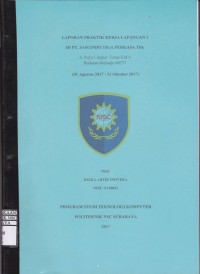 Laporan Praktik Kerja Lapangan di PT. Jasuindo Tiga Perkasa Tbk