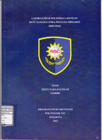 Laporan Praktek Kerja Lapangan Di PT. Sanjaya Citra Pratama Sidoarjo Sidoarjo