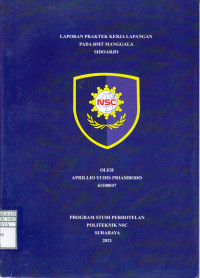 LAPORAN PRAKTEK KERJA LAPANGAN PADA BMT MANGGALA SIDOARJO