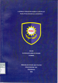 LAPORAN PRAKTEK KERJA LAPANGAN PADA PT.KAMADJAJA LOGISTICS