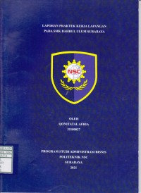 Image of LAPORAN PRAKTEK KERJA LAPANGAN PADA SMK BAHRUL ULUM SURABAYA