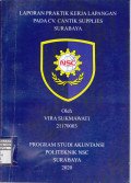 Laporan Praktik Kerja Lapangan Pada CV. Cantik Supplies