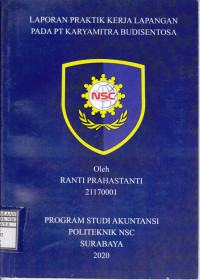 Laporan Praktik Kerja Lapangan Pada PT Karyamitra Budisentosa