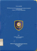 MANUAL BOOK OPTIMALISASI PENGELOLAAN LINEN DENGAN SISTEM ADMINISTRASI PADA PT.NUSA DUA INDONESIA