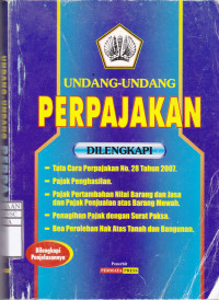 Undang-Undang Perpajakan