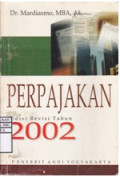 Perpajakan : Edisi Revisi 2002