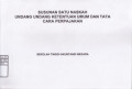 Susunan Satu Naskah Undang-undang Ketentuan Umum dan Tata Cara Perpajakan