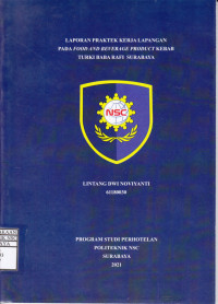 Image of LAPORAN PRAKTEK KERJA LAPANGAN PADA FOOD AND BEVERAGE PRODUCT KEBAB TURKI BABA RAFI SURABAYA